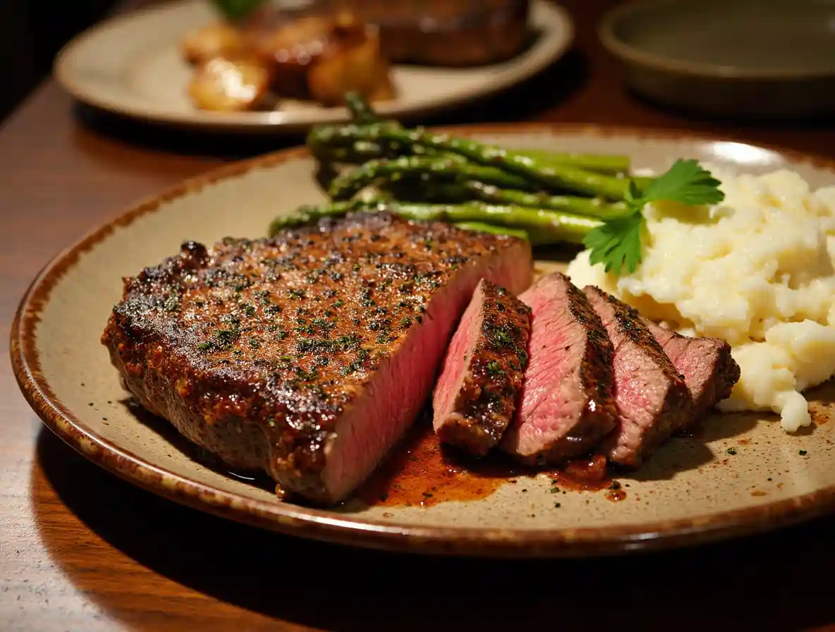 Herb-Crusted Beef Steak Recipe