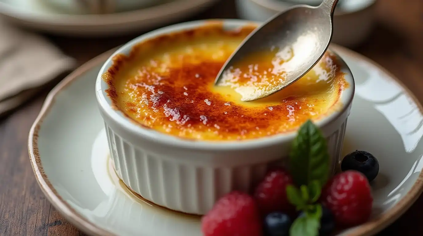 perfect Crème Brûlée top