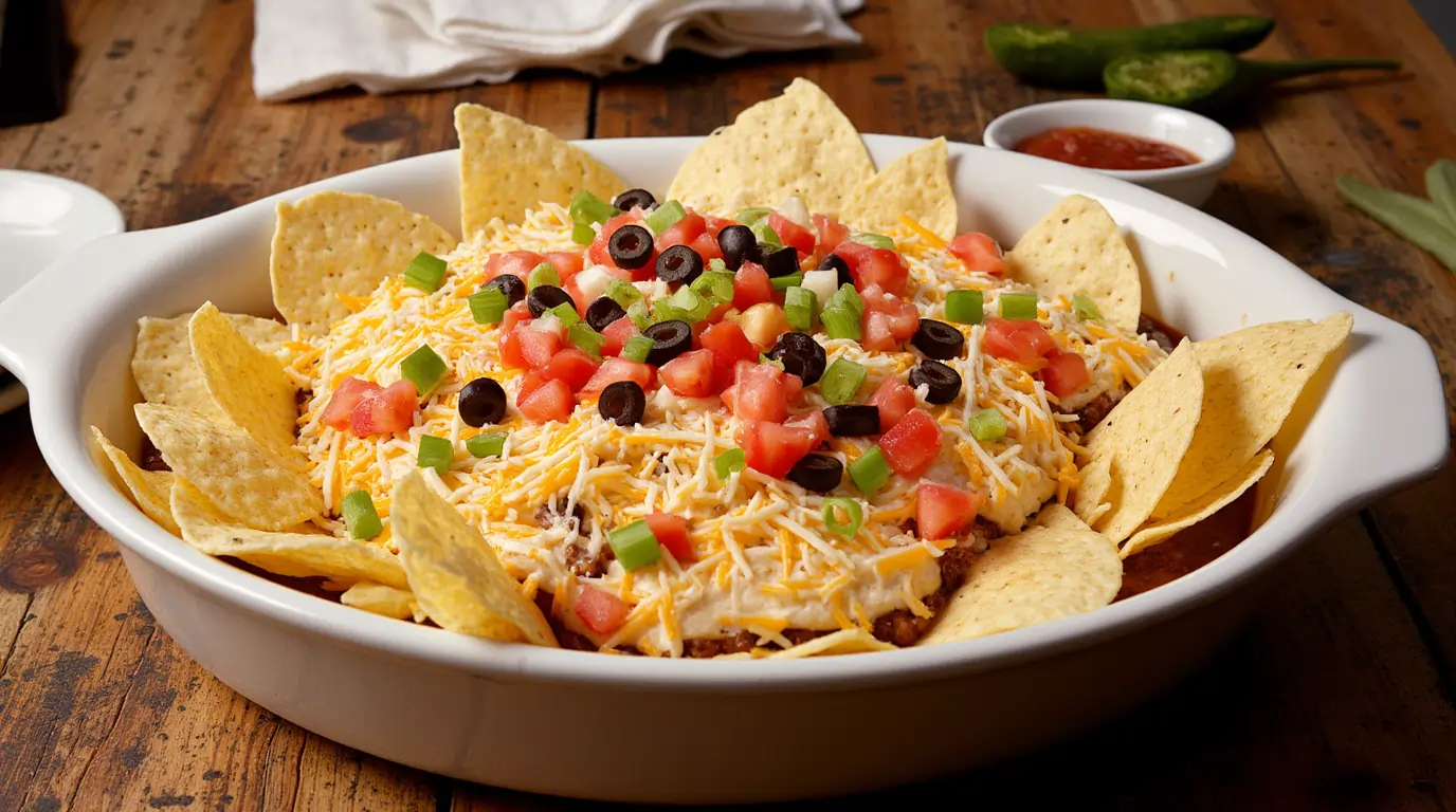 4 Ingredient Taco Dip