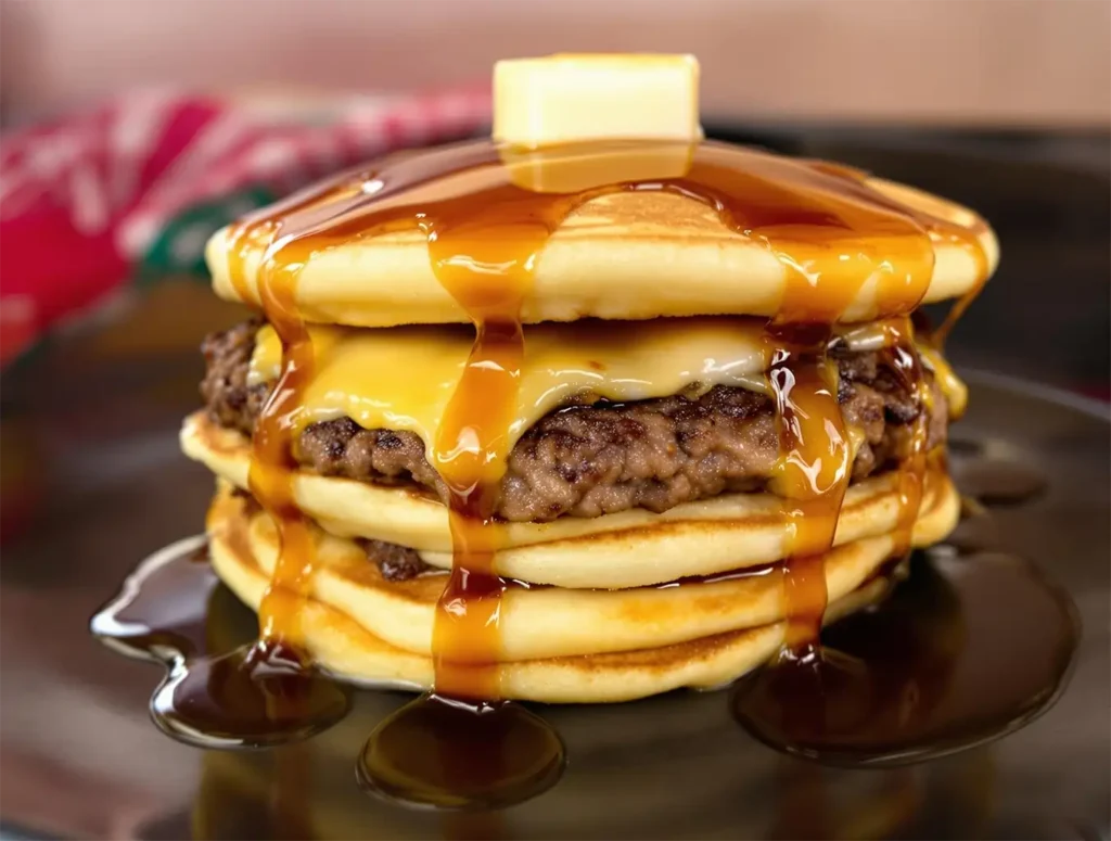 Pancake Smash Burger