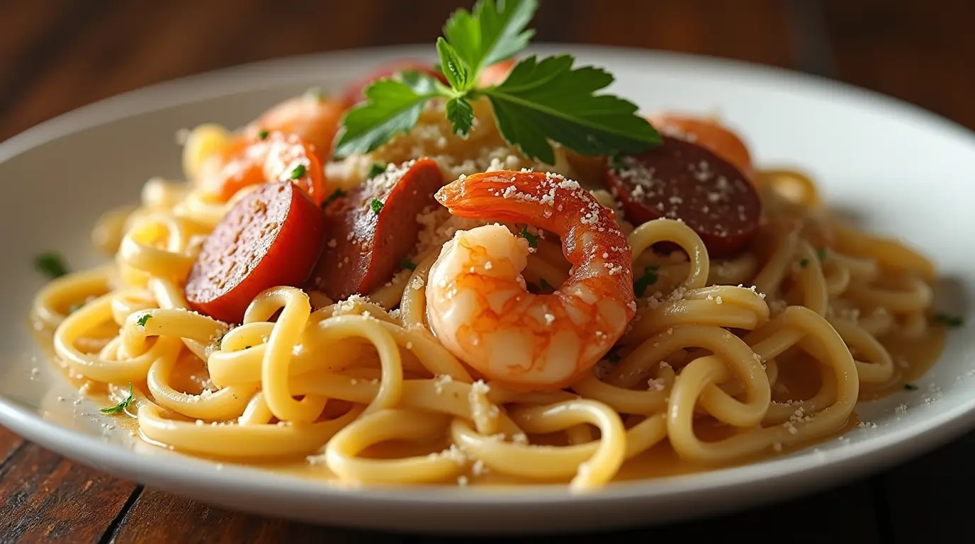 Pappadeaux's Mardi Gras Pasta Recipe