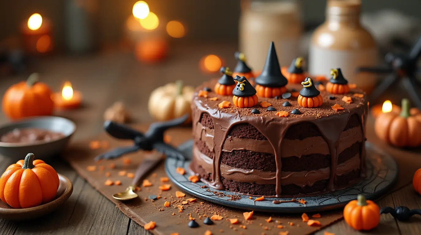 Halloween Chocolate Cake