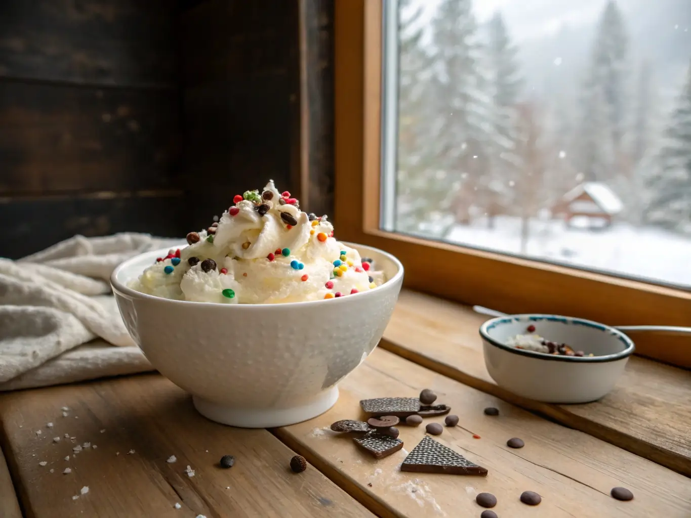 Snow Cream Recipe