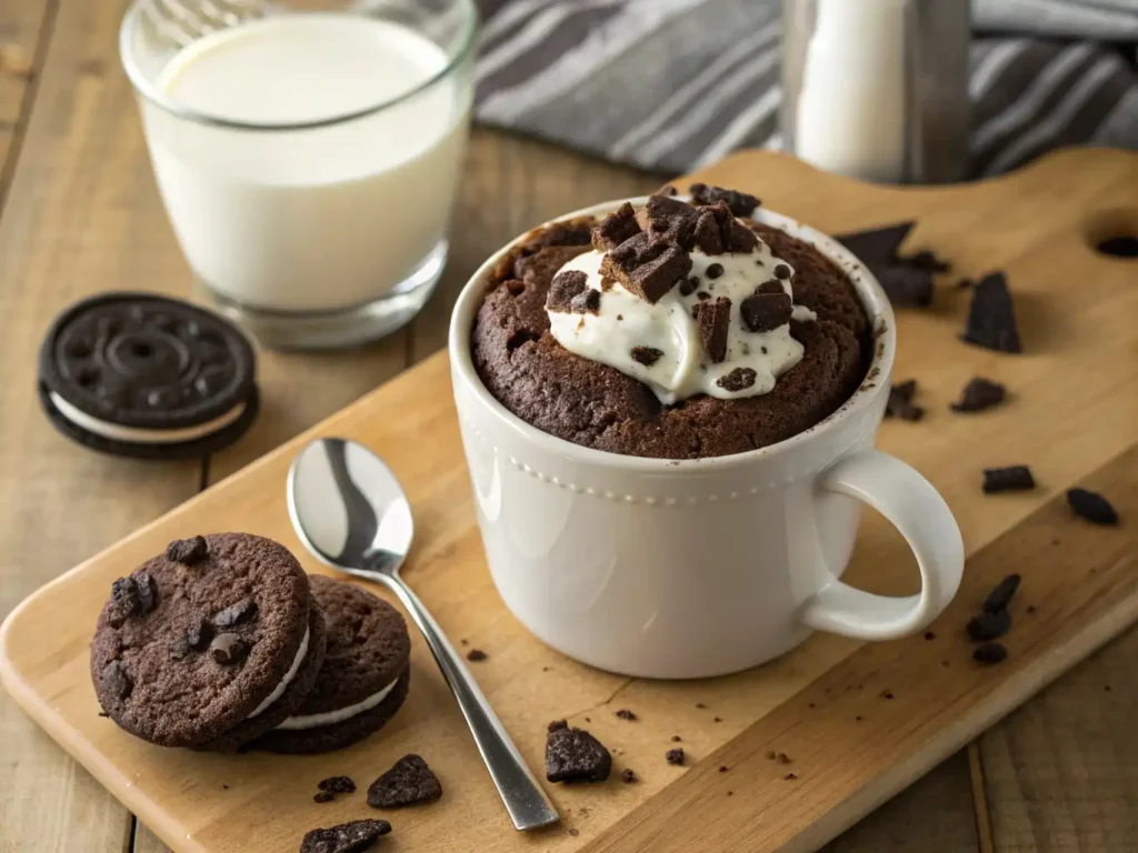 Oreo Mug Cake Recipe That Will Blow Your Mind