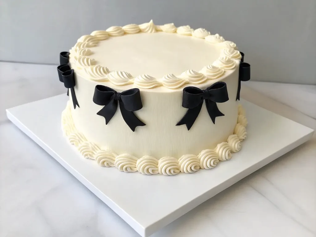 Birthday Cake with Black Ribbon The Best Elegant Ideas (2025)