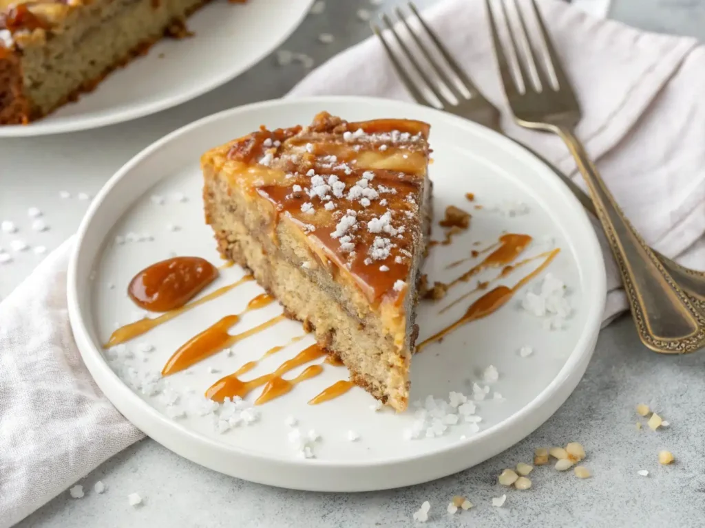 Salted Caramel Banana Cake – The Ultimate Moist & Decadent Treat